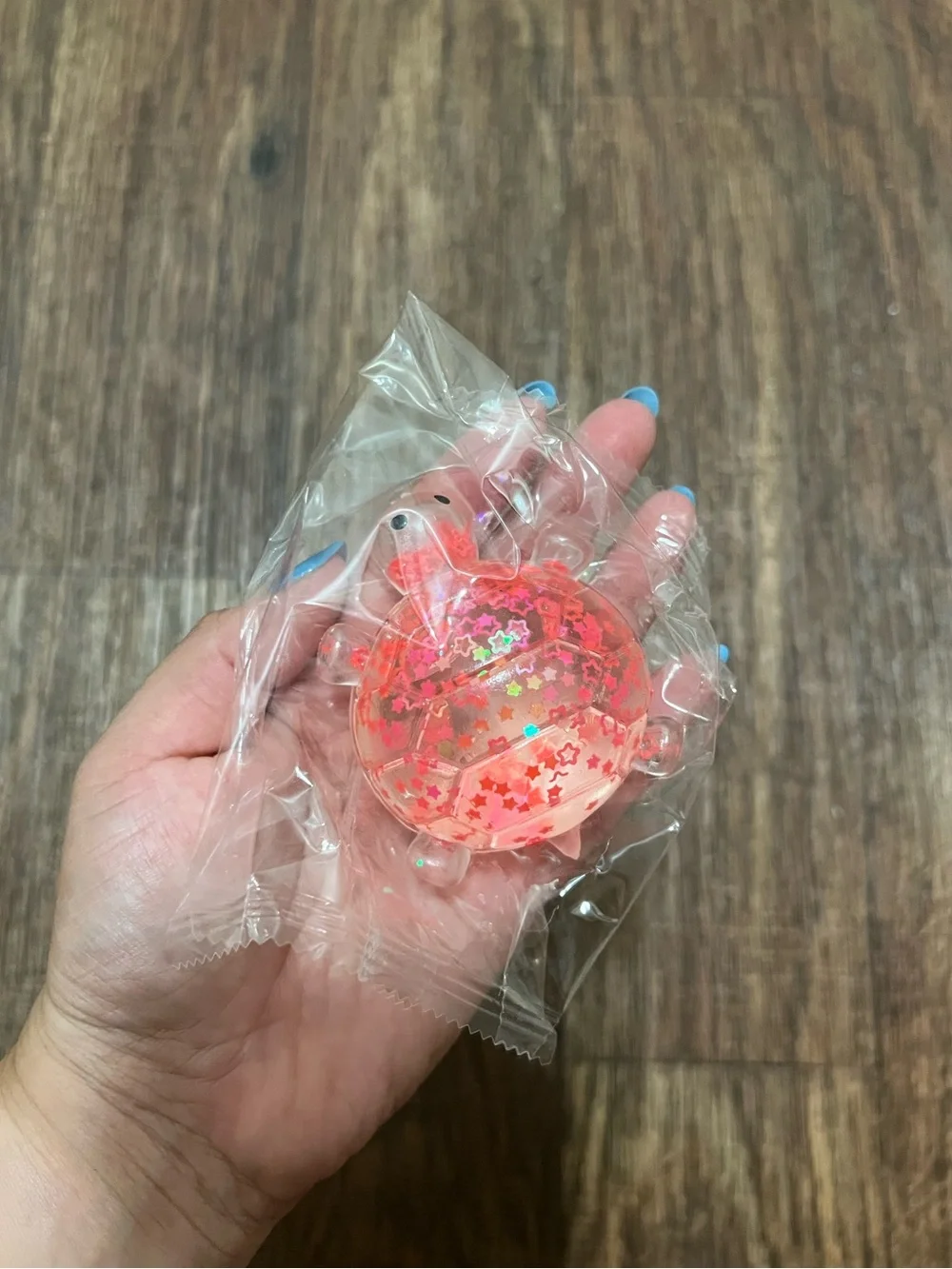 Pink/Red Glitter Turtle Squishy Fidget 🐢🩷